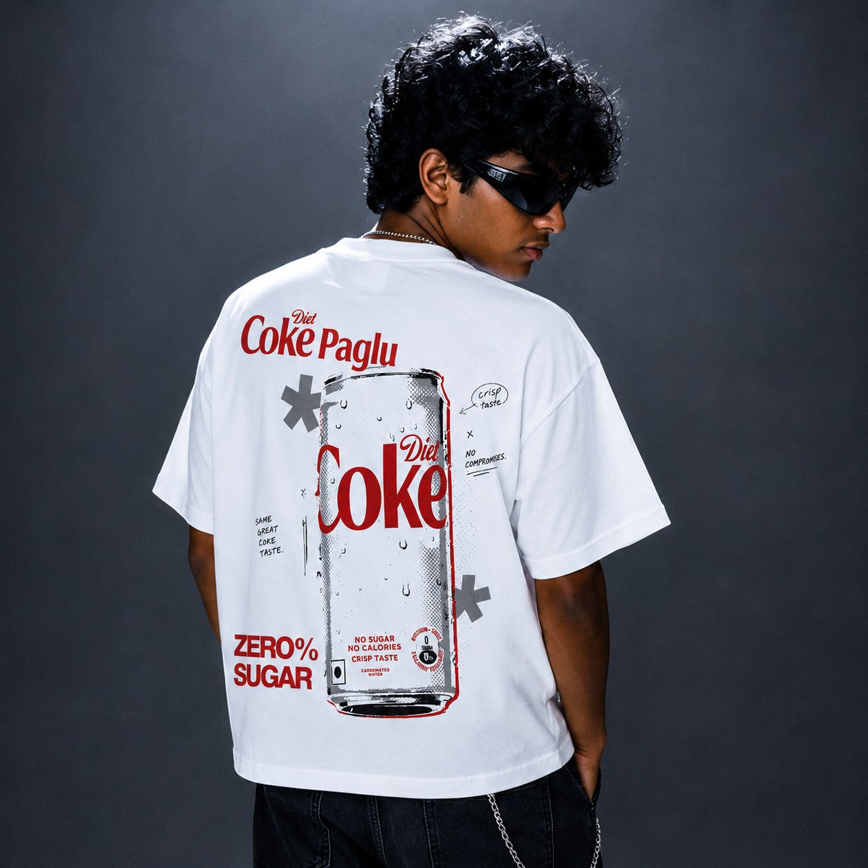 Diet Coke Paglu - Boxy Fit Tshirt