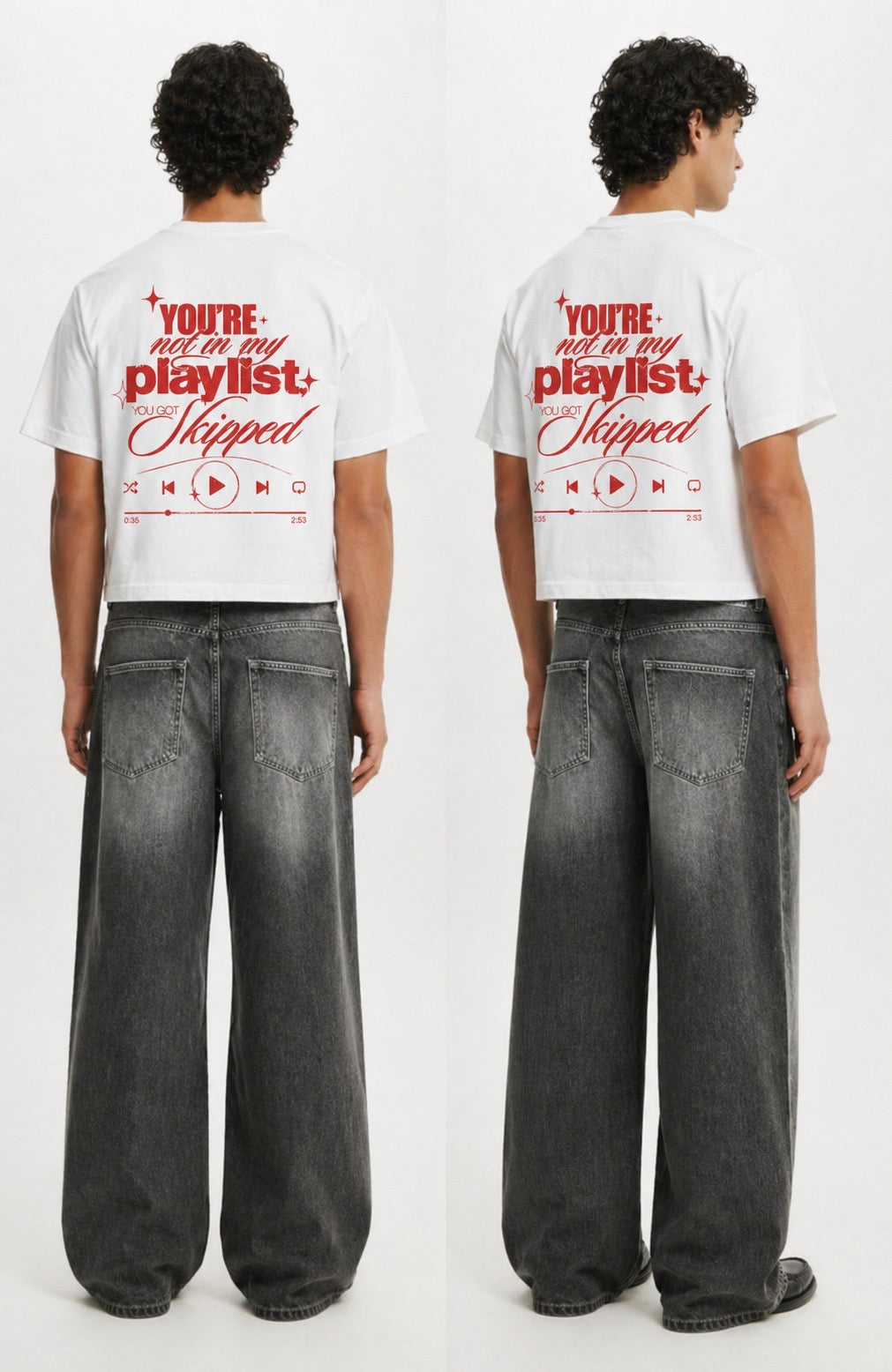Not In My Playlist - Boxy Fit