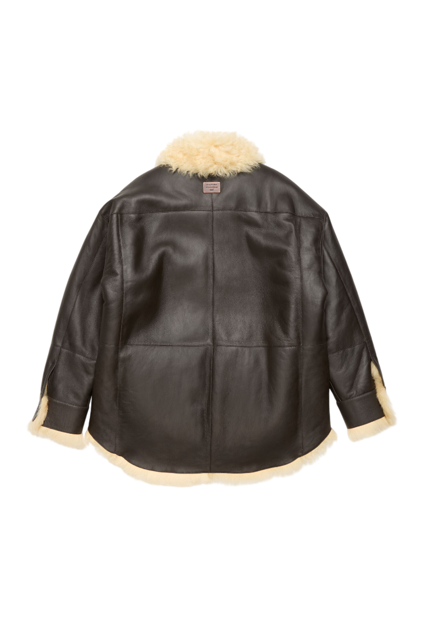 SHEARLING SHIRT JACKET