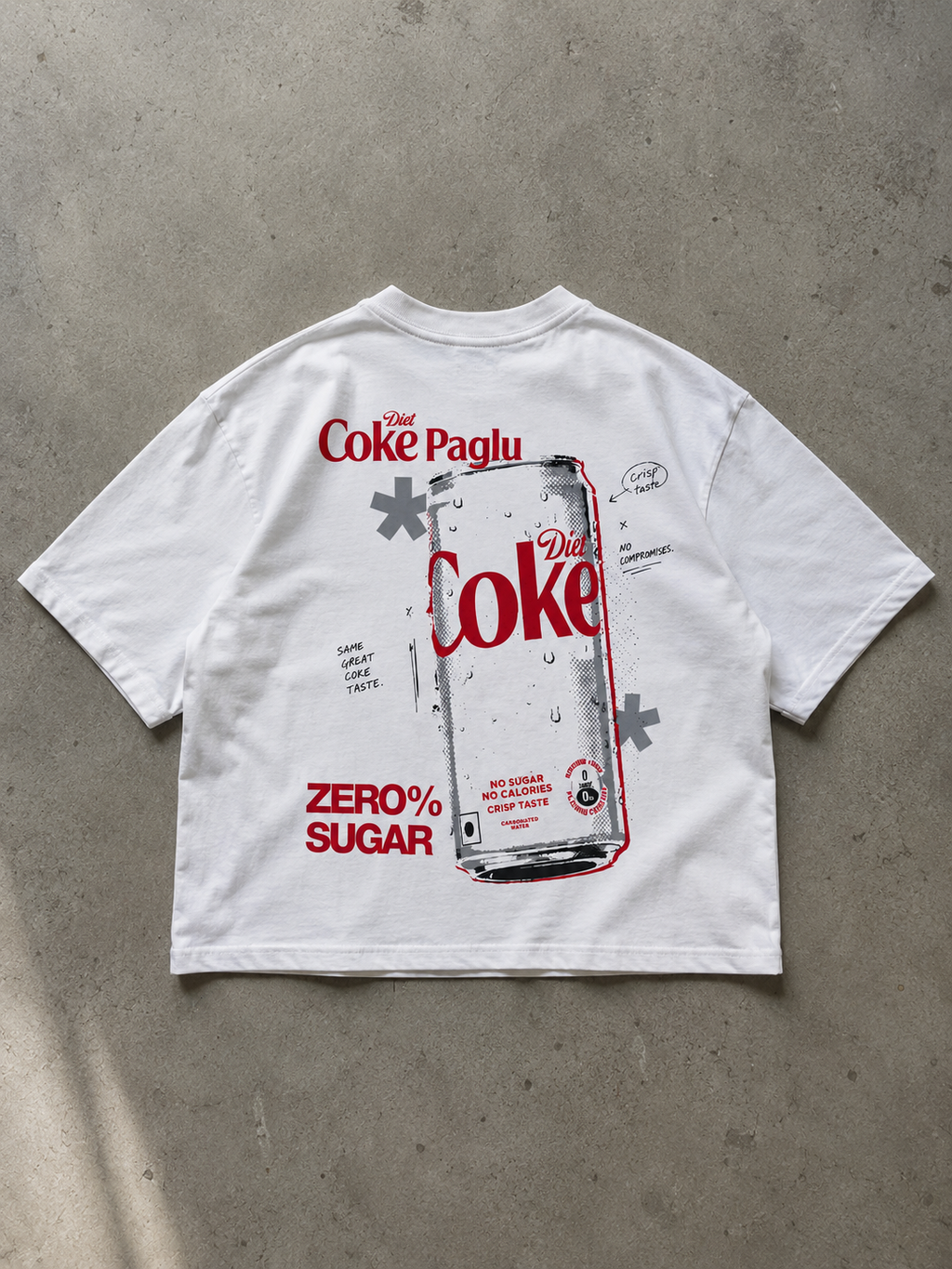 Diet Coke Paglu - Boxy Fit Tshirt